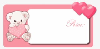 Free Png Best Stock Photos Valentine Frame White Bear - Transparent Png Image Valentine Frame #6437415