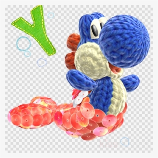 Yoshi's Woolly World Clipart Poochy & Yoshi's Woolly - Yoshi Wooly World Png #6437714