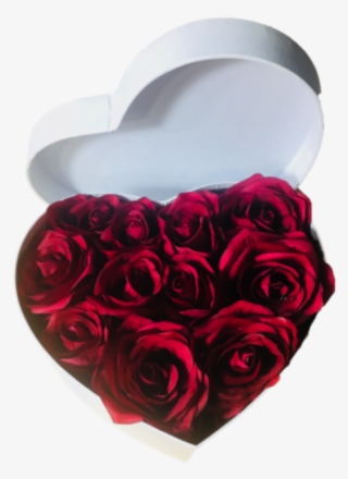 Fresh Red Roses In A Heart Box - British Columbia #6438373