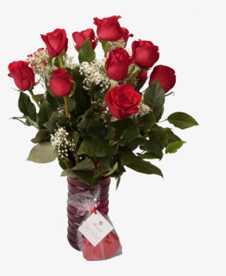 12 Red Roses &amp - Beautiful Flowers For Your Love #6438716
