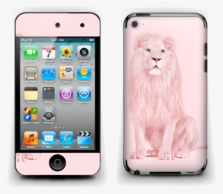 A Pink Lion - Ipod Touch 4g Back #6438781