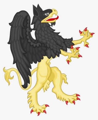 Open - Griffin Coat Of Arms Supporter #6439744