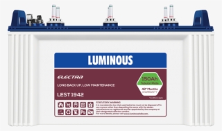 Luminous Battery Png - 100 Ah Battery Price #6440945