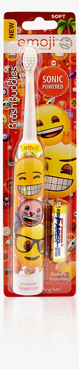 Load Image Into Gallery Viewer, Brush Buddies Emoji - Brush Buddies Emoji Sonic Powered Toothbrush #6441406
