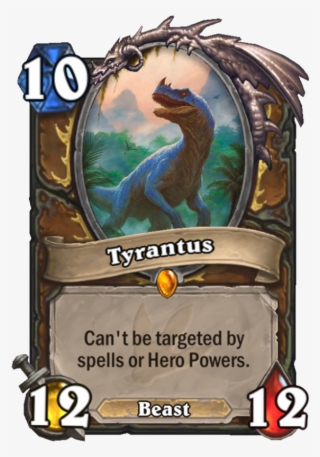 Tyrantus Hearthstone Card Hearthstone Top Decks Png - Mecha Thun Hearthstone #6441523