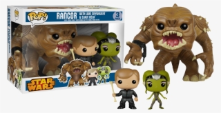 Rancor 6” Super Sized With Luke Skywalker And Slave - Funko Pop! Star Wars: Rancor With Luke #6441589