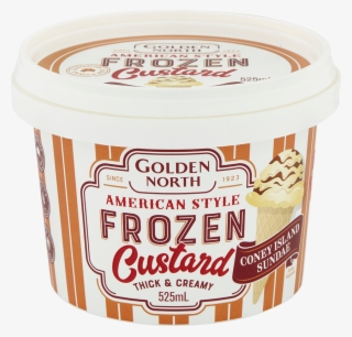 525ml Frozen Custard Coney Island - Golden North #6443780