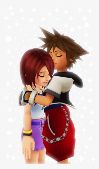 Kairi & Sora Images Sora And Kairi Kh1 Save The Light - Kingdom Hearts Sora And Kairi Png #6444087