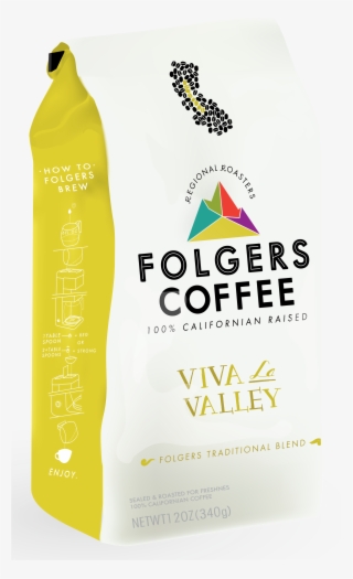 A Complete Rebrand Collateral For Folgers Coffee, Including - Label #6444512