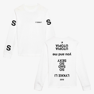 Utopia White Longsleeve - Lykke Li Merch So Sad So Sexy #6444927