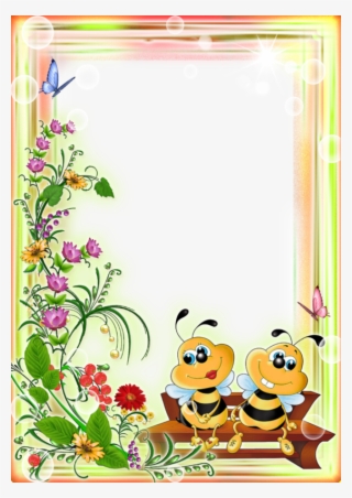 Marco Para Caratula Con Abejas #6445101