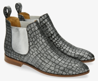 Bottines Jessy 1 Lambada Perfo Silver - Chelsea Boot #6445200