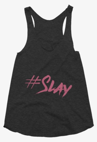 Mockup-e9b4ab0b V=1487130808 - Yaaas In Blue Racerback Pole Fitness Tank - Black #6445830