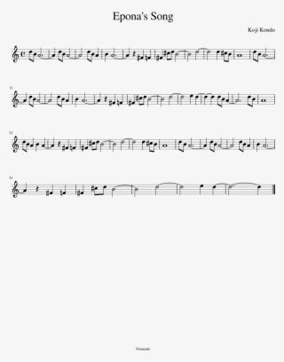 Epona's Song - Havana Trumpet Sheet Music #6446741