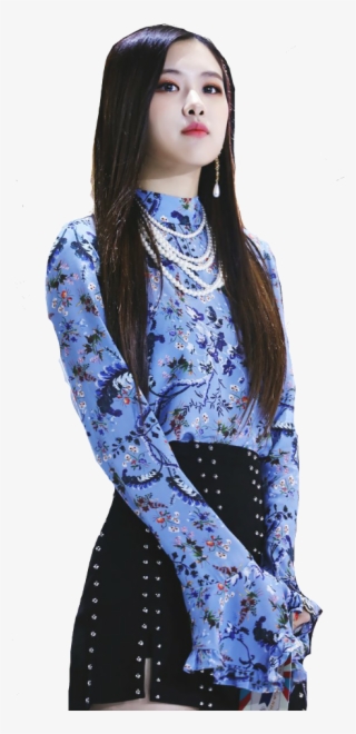 Blackpink Rose Blackpinkrose Chaeyoung - Rose Black Pink Blue Aesthetic #6447517