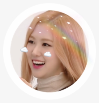 Roseblackpink Rose Rosé Blackpink Roséblackpink Chaeyou - Rose Blackpink Icon Png #6447782
