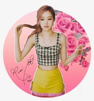 Rose Blackpink Rosé Blackpinkrose Blackpinkrosé Yg - Art Print: Mashakotcur's Beautiful Vector Background #6448770