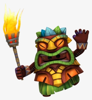 Find Out More About The Contents Of The Tiki Paradise - Cartoon Tiki Transparent Background #6449762