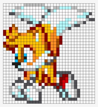 Tails Perler Bead Pattern / Bead Sprite - Tails Perler Bead Pattern #6450306
