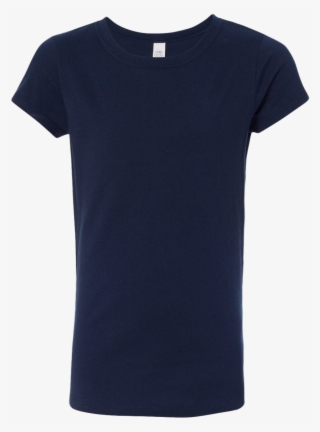 Women Plain T Shirt Blue Back #6451058