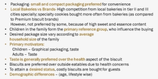 Consumer Research For Biscuits - Research #6452274