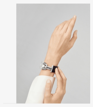 Cadenas Watch,satin Finish Alligator, Square Scale - Bracelet #6452569