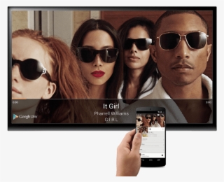 Chromecast Users Get 90-day Play Music Trial - Pharrell Williams Girl Album Cover #6452815