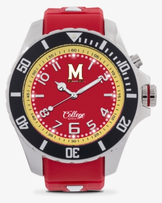 Maryland Terrapins College Watch Hands, Stainless Steel, - Rolex Submariner #6452903