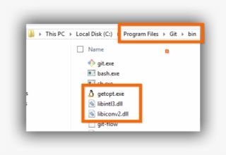 Git Bin Folder - Git #6453202