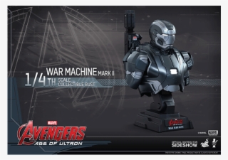 1 Of - Hot Toys Marvel Age Of Ultron War Machine Mark Ii 1:4 #6453817
