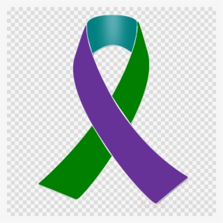 Awareness Ribbon Vector Transparent Clipart Awareness - Hiv Ribbon Transparent Background #6454030