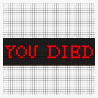 Vote To Approve Patterns - Dark Souls You Died Perler #6454350
