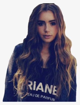 Report Abuse - Lily Collins Long Hair #6454875