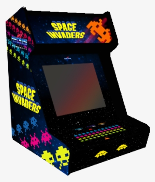 Space Invaders Bartop - Video Game Arcade Cabinet #6455528