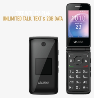 Boost Mobile Alcatel Goflip, Grey #6455668