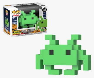 Pop Figure Space Invaders Md Invader 8-bit - Space Invaders Funko #6455672