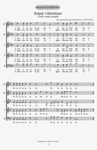 Amor Vittorioso - Music #6455750