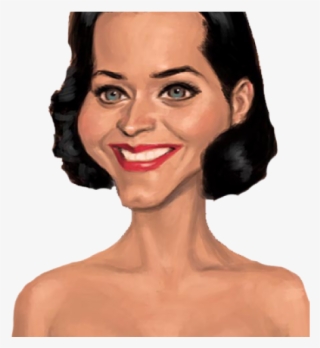 Katy Perry Clipart Transparent Background - Katy Perry Caricature #6456457
