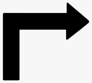 Turn Right Arrow Comments - Turn Right Arrow Icon Png #6456588