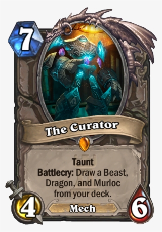 The Curator - Hearthstone Rastakhan Rumble Cards #6456652
