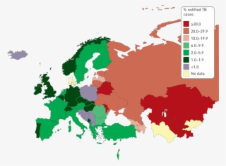 Fig - Europe Map Vector Png #6457178