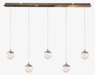 Modern Industrial Pendant Light Glass Nickel Ceiling - Earrings #6458420