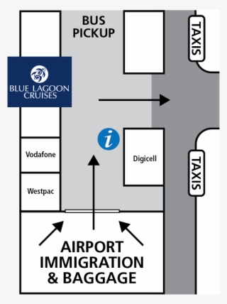 Blue Lagoon Cruises Airport Office - Diagram #6458811