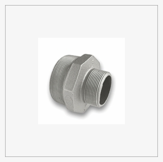 Reducing Hexagon Nipple Galvanised Malleable Iron - Nipple #6459408