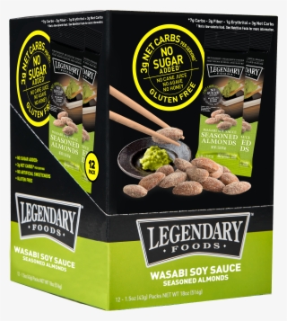 12 On The Go Wasabi Soy Sauce Seasoned Almonds - Wasabi #6460470 12 On The Go Wasabi Soy Sauce Seasoned Almonds - Wasabi #6460470