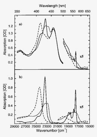 A The Visible Absorption Spectra Of Sperm Whale Mb - Diagram #6461434
