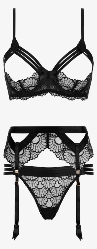 Sensu By Bordelle / Now 30% Off Elegant Lingerie, Black - Lingerie #6461495