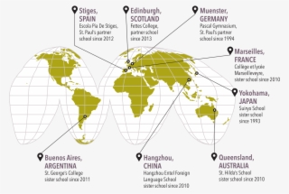 Our Episcopal Tradition Roots Us In The Belief That - World Map #6461792