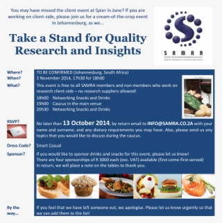 Event Invite 3 Nov 2014 S - Dish #6463155