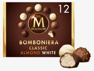 Pack Ice Picture - Magnum Bomboniera Classic, Almond, White Ice Cream #6463422